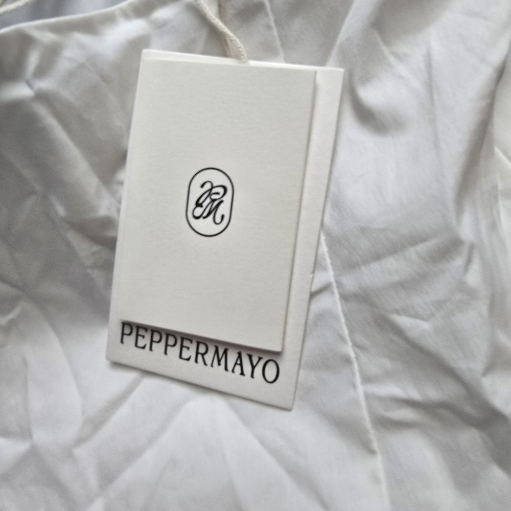 Peppermayo Backless White Halter Dress XXS - Picture 5 of 8